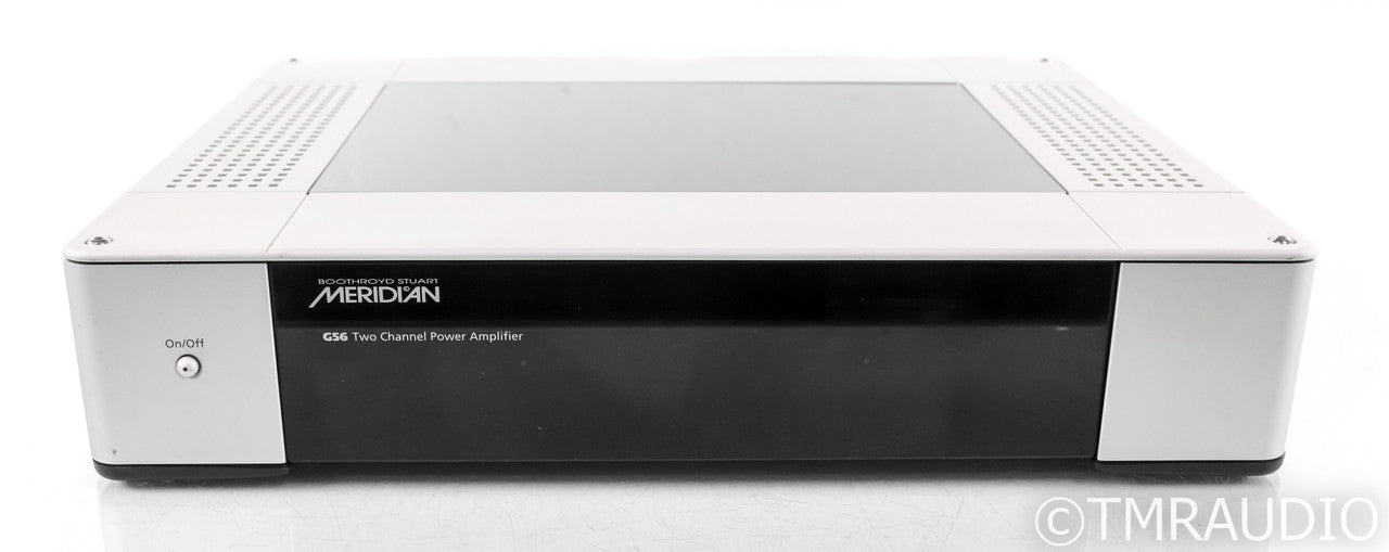 Meridian G56 Stereo Power Amplifier; G-56; Silver
