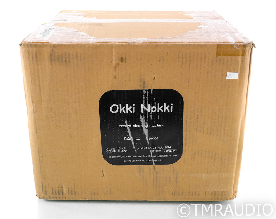 Okki Nokki RCM II Record Cleaner; Record Cleaning Machine; Mk 2; Black (Unused)