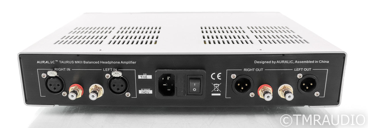 Auralic Taurus MKII Headphone Amplifier / Preamplifier; Silver; TaurusMK2