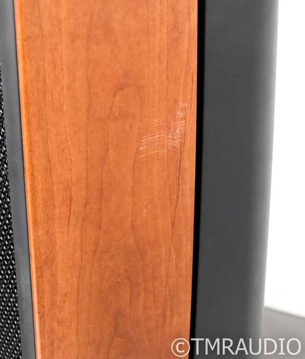Martin Logan Prodigy Electrostatic Floorstanding Speakers; Black & Cherry Pair