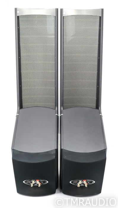 Martin Logan Prodigy Electrostatic Floorstanding Speakers; Black & Cherry Pair