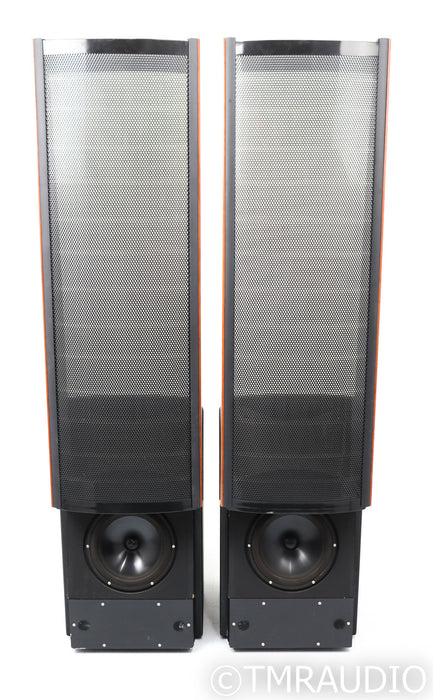 Martin Logan Prodigy Electrostatic Floorstanding Speakers; Black & Cherry Pair