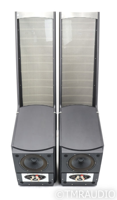 Martin Logan Prodigy Electrostatic Floorstanding Speakers; Black & Cherry Pair