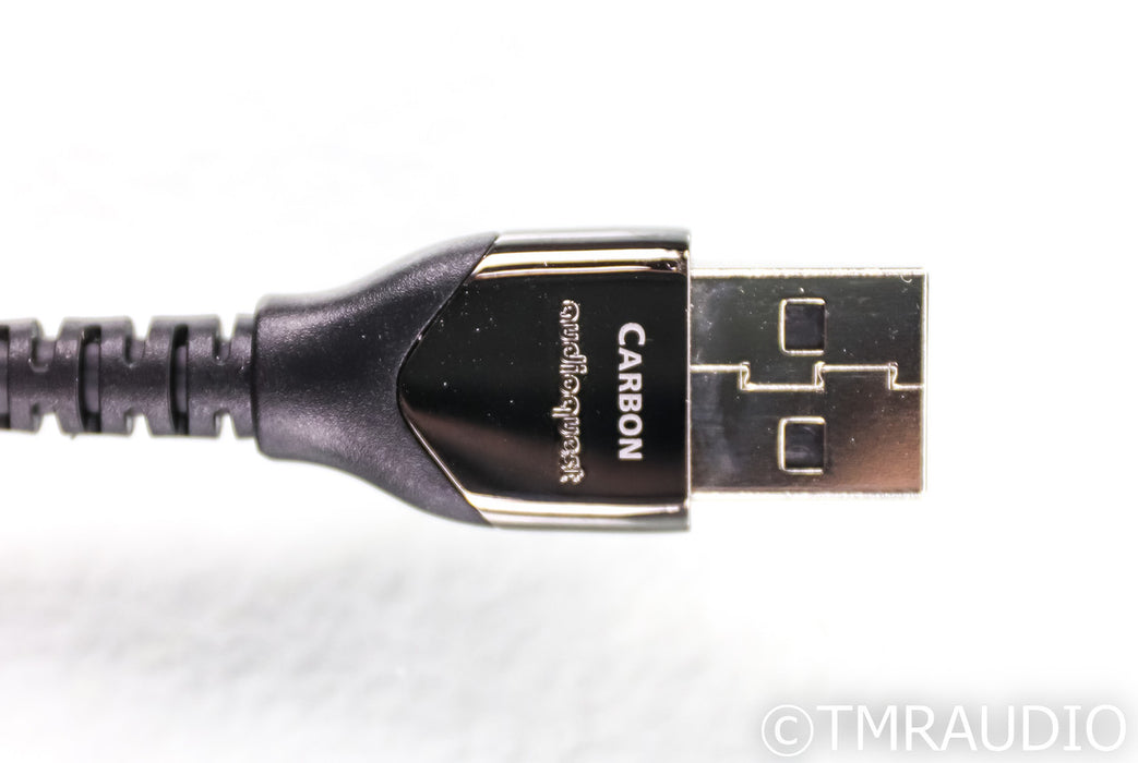 AudioQuest Carbon USB-C Cable; 0.75m Digital Interconnect