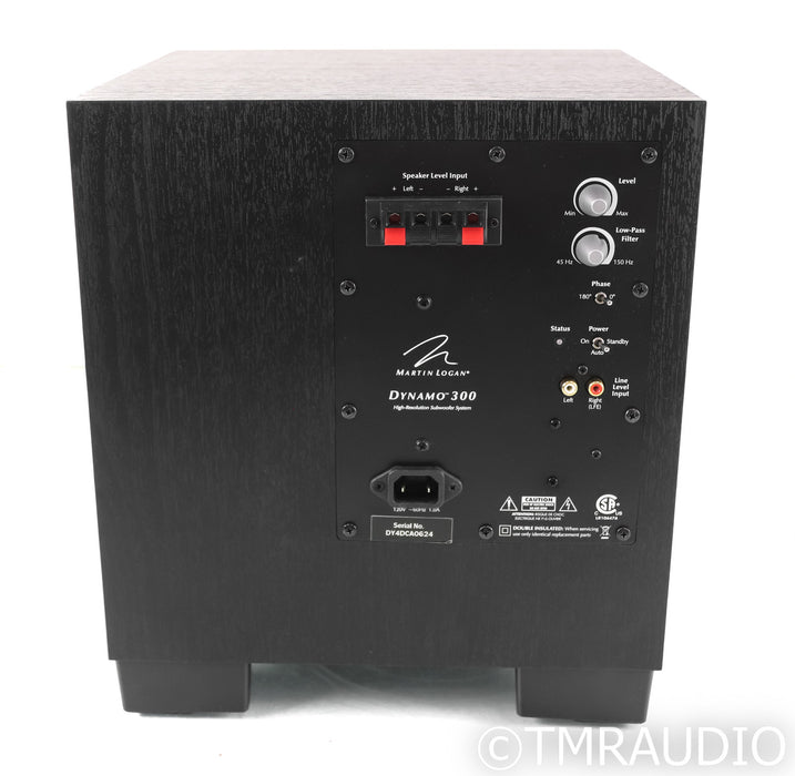 Martin Logan Dynamo 300 8" Powered Subwoofer; Black