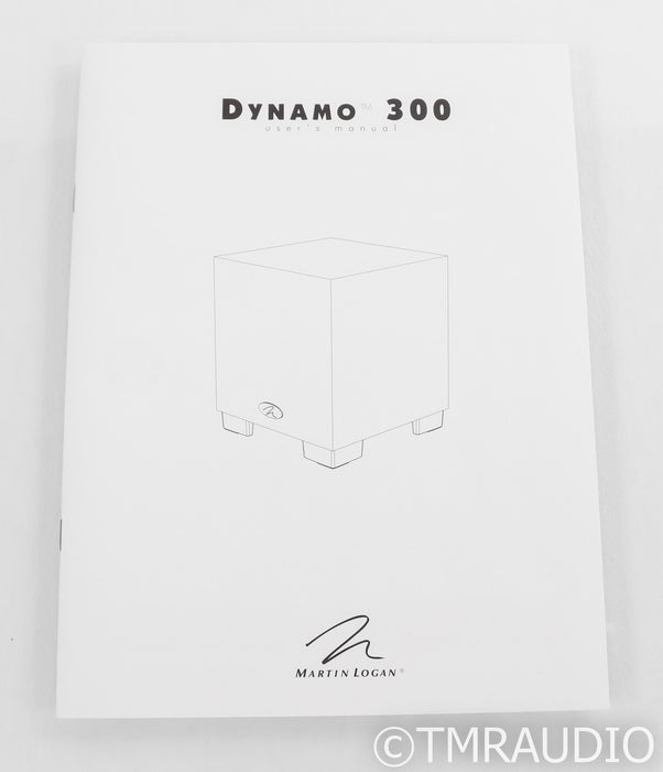 Martin Logan Dynamo 300 8" Powered Subwoofer; Black