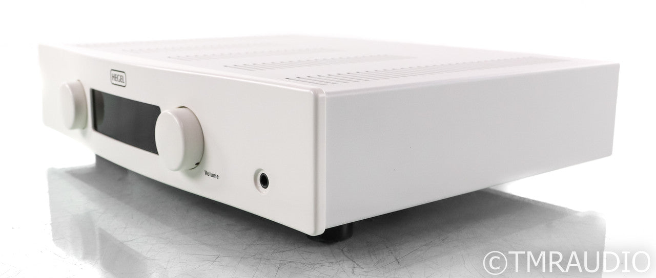 Hegel Rost Streaming Integrated Amplifier; White; Remote