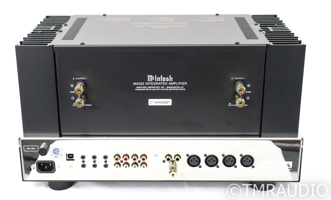 McIntosh MA352 Stereo Integrated Amplifier; Remote; MM Phono; MA-352