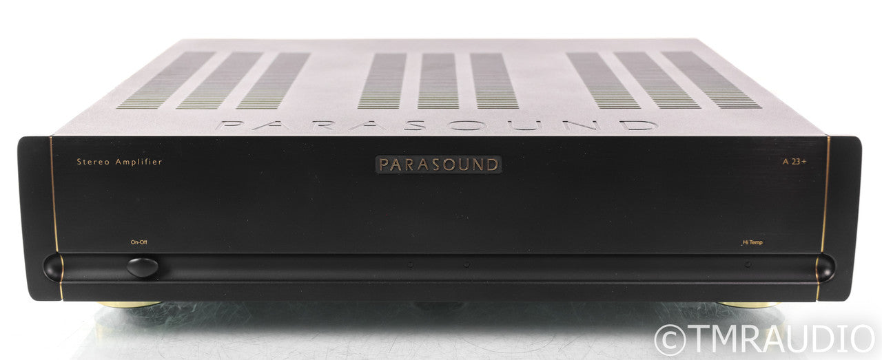 Parasound A 23+ Stereo Power Amplifier; A23+; Black