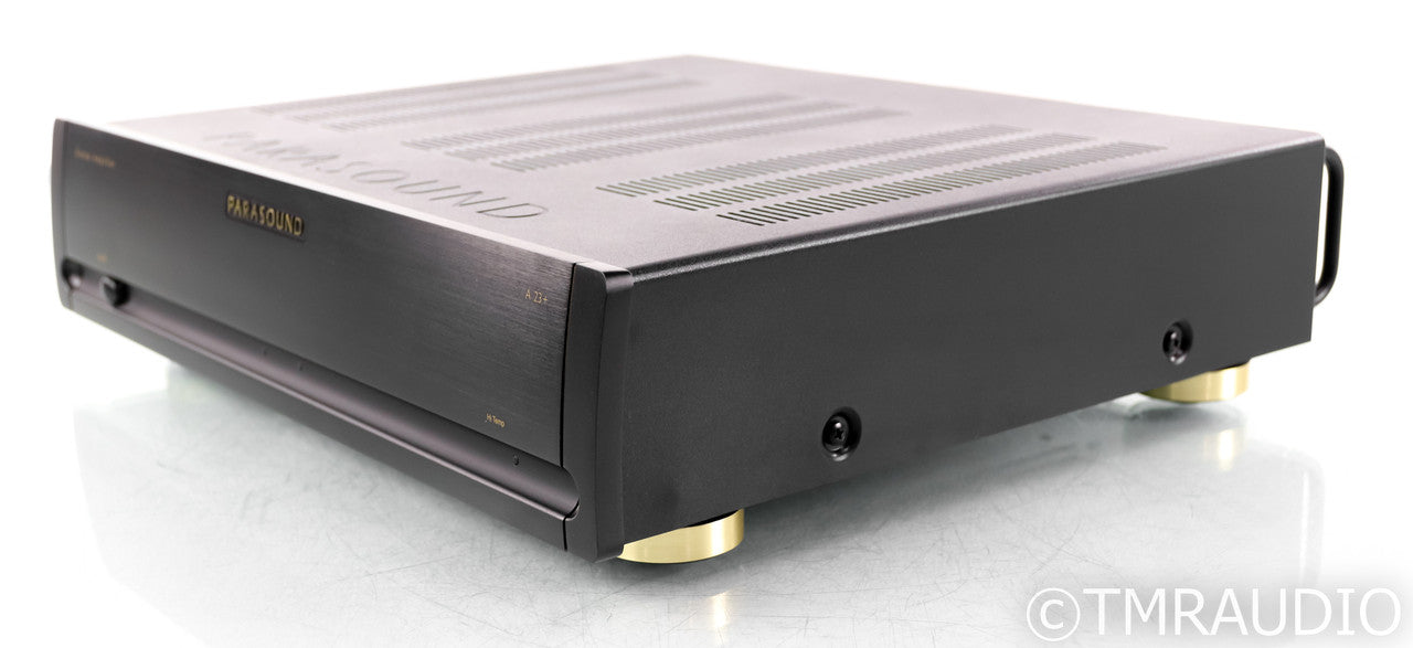 Parasound A 23+ Stereo Power Amplifier; A23+; Black