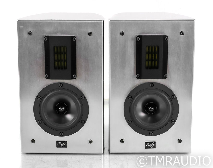 Evoke Ruby Bookshelf Speakers; Black Pair