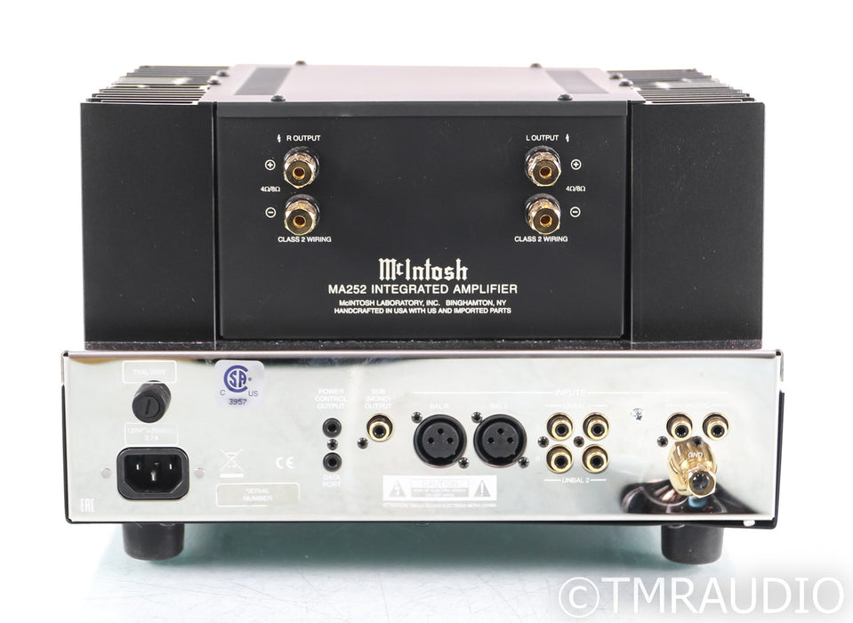 McIntosh MA252 Stereo Integrated Amplifier; Remote; MM Phono