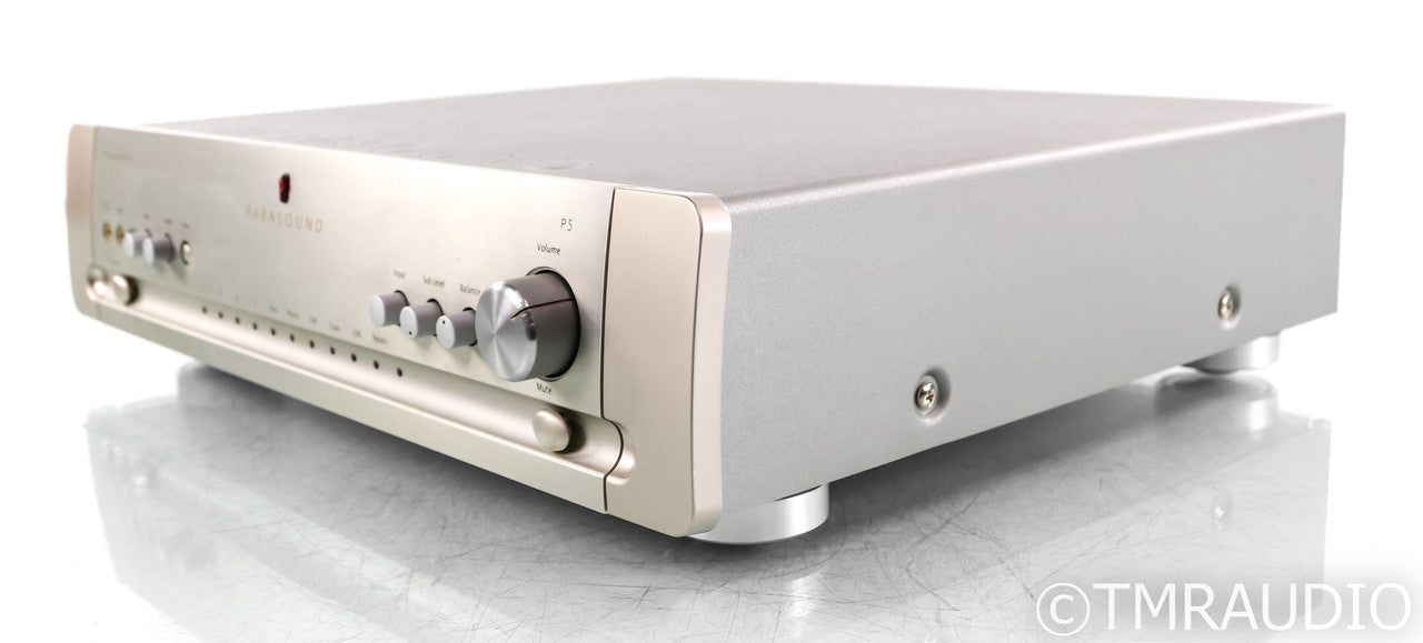 Parasound P5 Stereo Preamplifier; P-5; Remote; USB