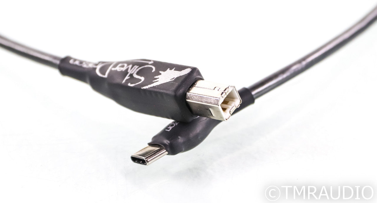 Moon Audio Silver Dragon USB-C Cable; 3ft Digital Interconnect