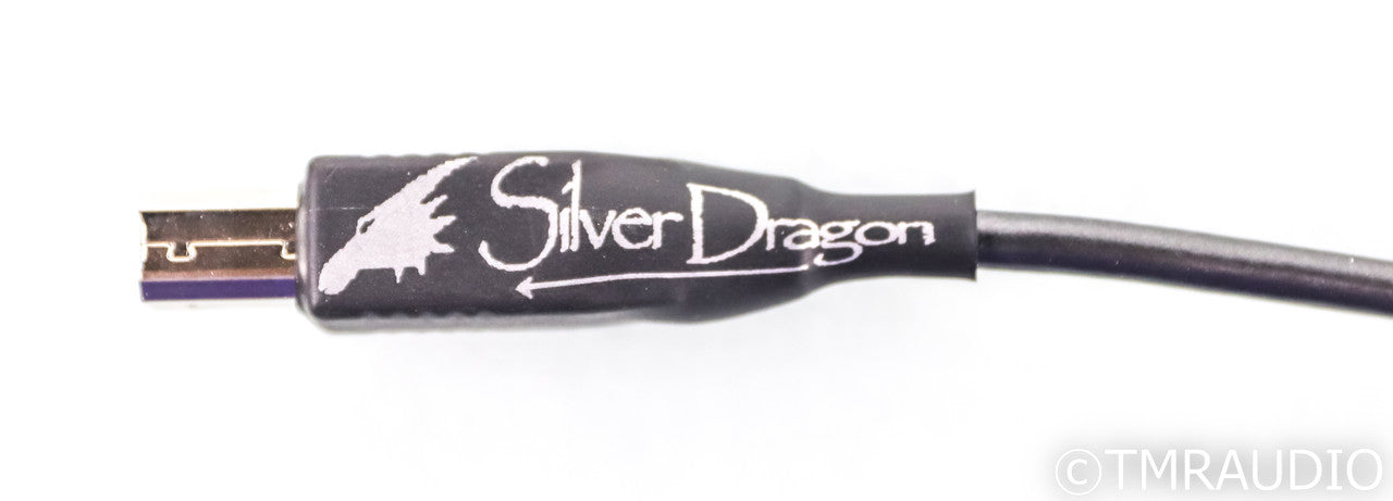 Moon Audio Silver Dragon USB-C Cable; 3ft Digital Interconnect
