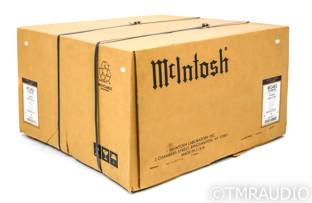 McIntosh MC462 Stereo Power Amplifier; (New)