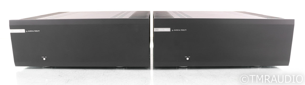 Musical Fidelity M8s-700M Mono Power Amplifier; Black Pair; M8S700M (Open Box)