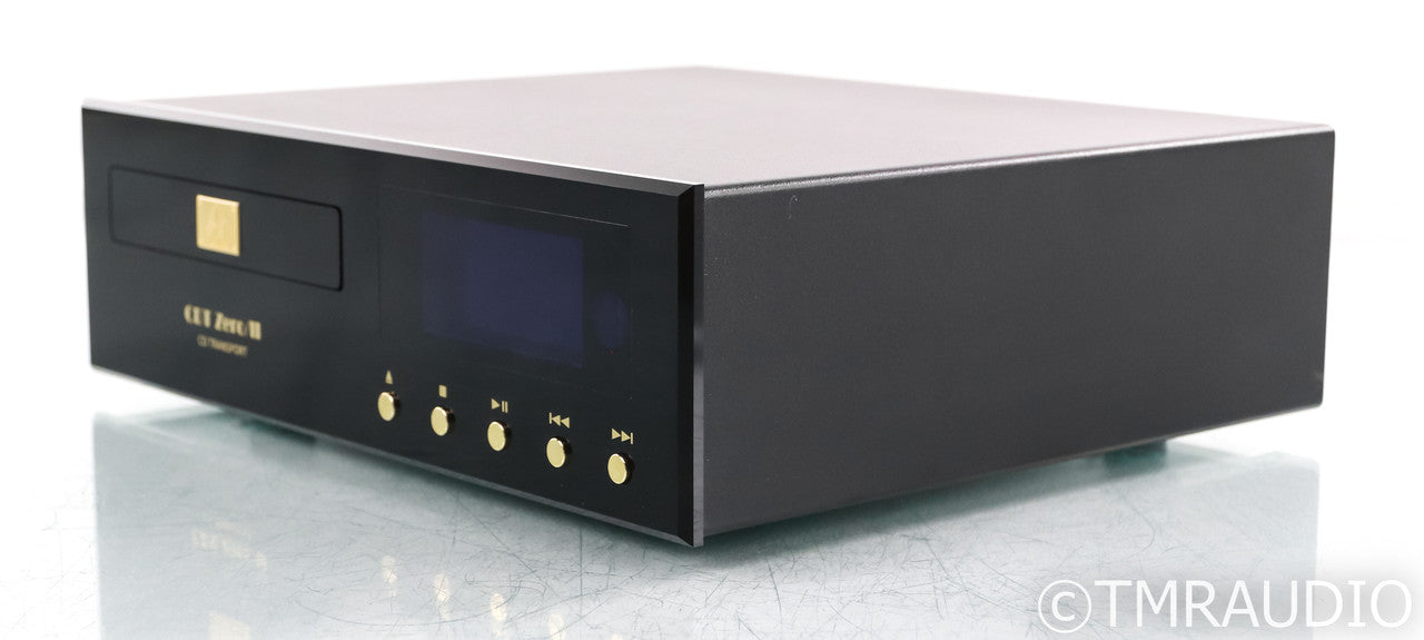 Audio Note CDT Zero / II CD Transport; Black; Remote