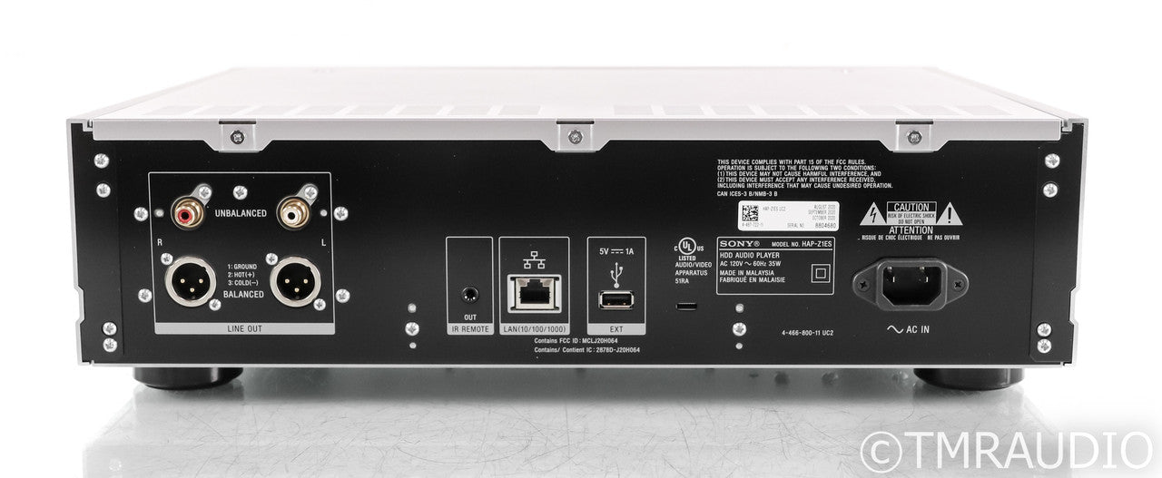 Sony HAP-Z1ES Wireless Network Server / Streamer; HAPZ1ES; Remote 1TB HDD