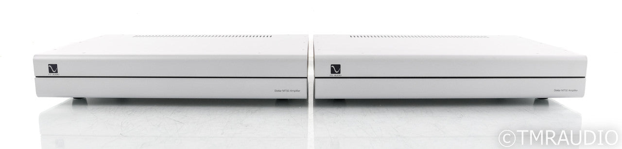 PS Audio Stellar M700 Mono Power Amplifier; Silver Pair (Used)
