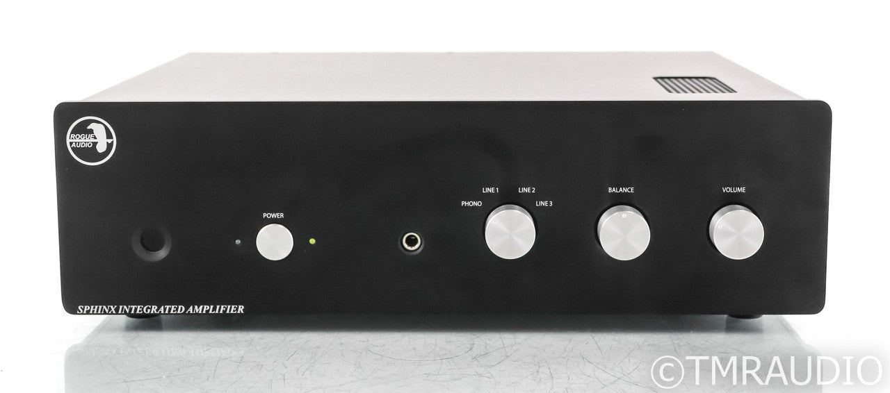Rogue Audio Sphinx Stereo Tube Hybrid Integrated Amplifier; MM Phono