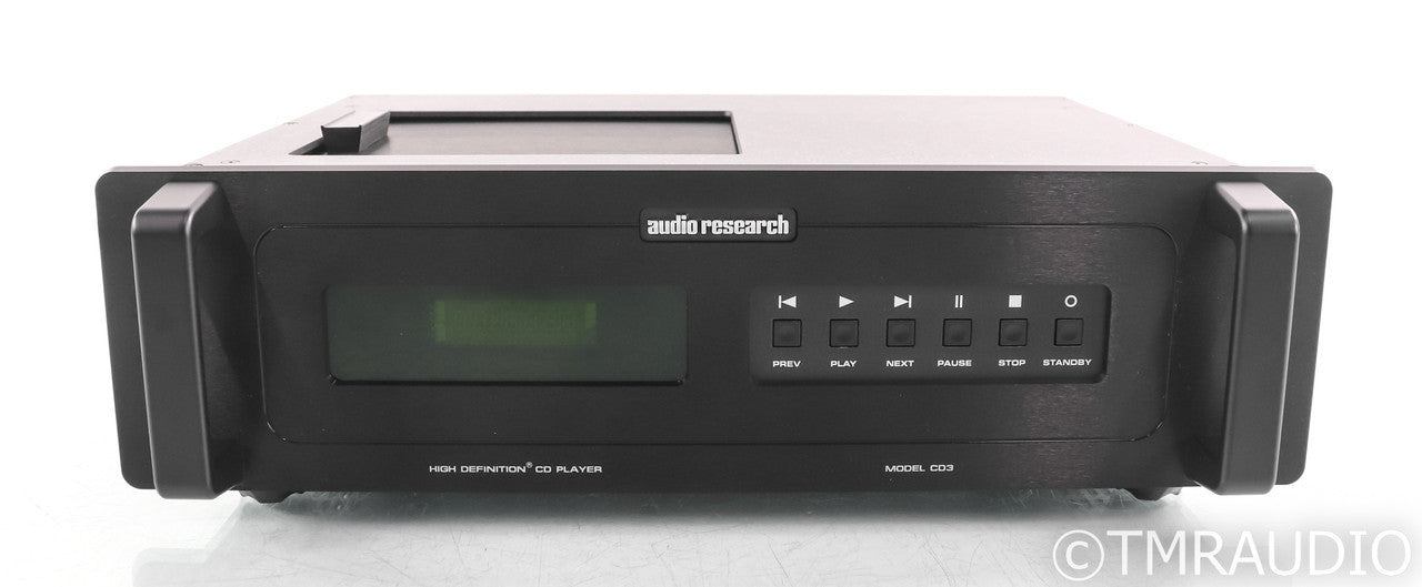 Audio Research Model CD3 CD Player; Remote; Black
