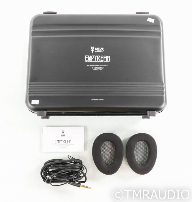 Meze Empyrean Open Back Isodynamic Headphones; Jet Black