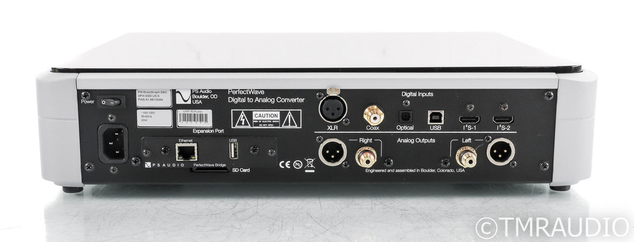PS Audio PerfectWave DirectStream DAC w/ Bridge I; Silver; Remote (Used)