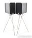 Q Acoustics Concept 300 Bookshelf Speakers; Silver Ebony Pair (Open Box)