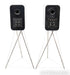 Q Acoustics Concept 300 Bookshelf Speakers; Silver Ebony Pair (Open Box)