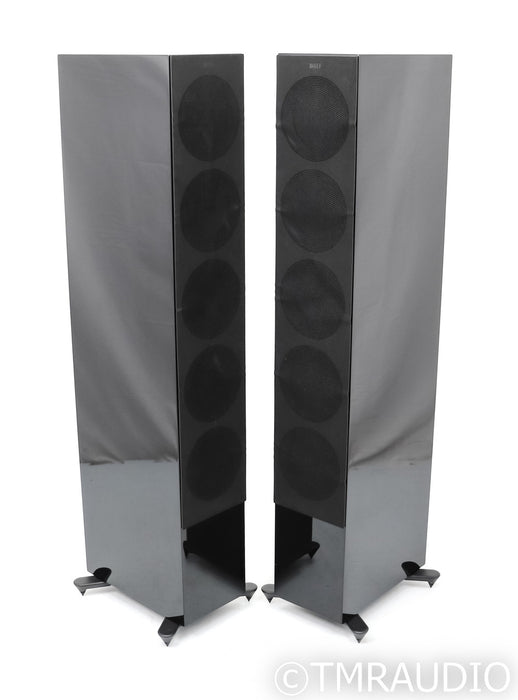 KEF R11 Floorstanding Speakers; R-11; Gloss Black Pair