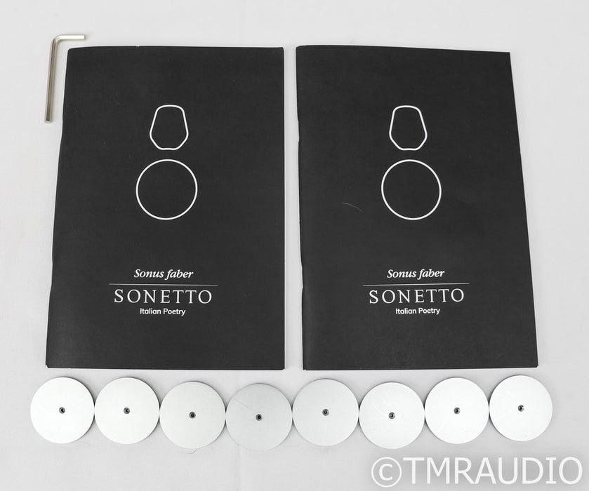Sonus Faber Sonnetto VIII Floorstanding Speakers; Wenge Pair; Sonnetto8