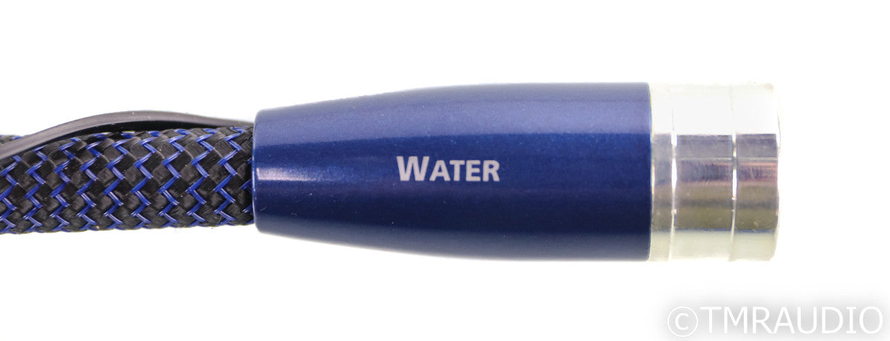 AudioQuest Water XLR Cables; 1m Pair Balanced Interconnects