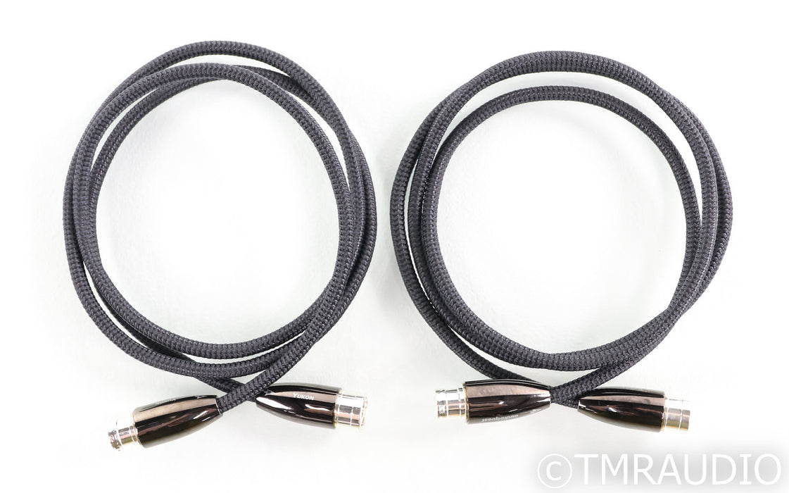 AudioQuest Yukon XLR Cables; 1.5m Pair Balanced Interconnects