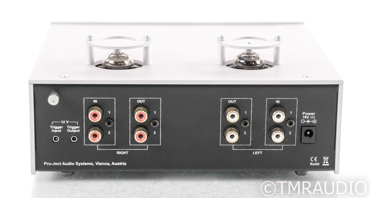 Pro-Ject Tube Box DS2 MM / MC Tube Phono Preamplifier; Silver