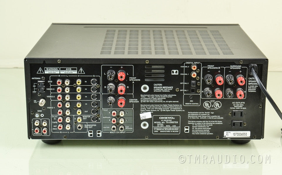 Onkyo TX-DS575x Home Theater Receiver