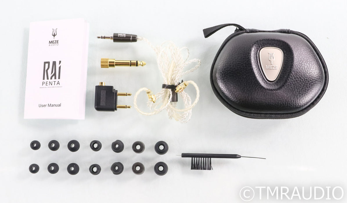 Meze Audio Rai Penta In Ear Monitors; Rhodium Plated Cable (Open Box)