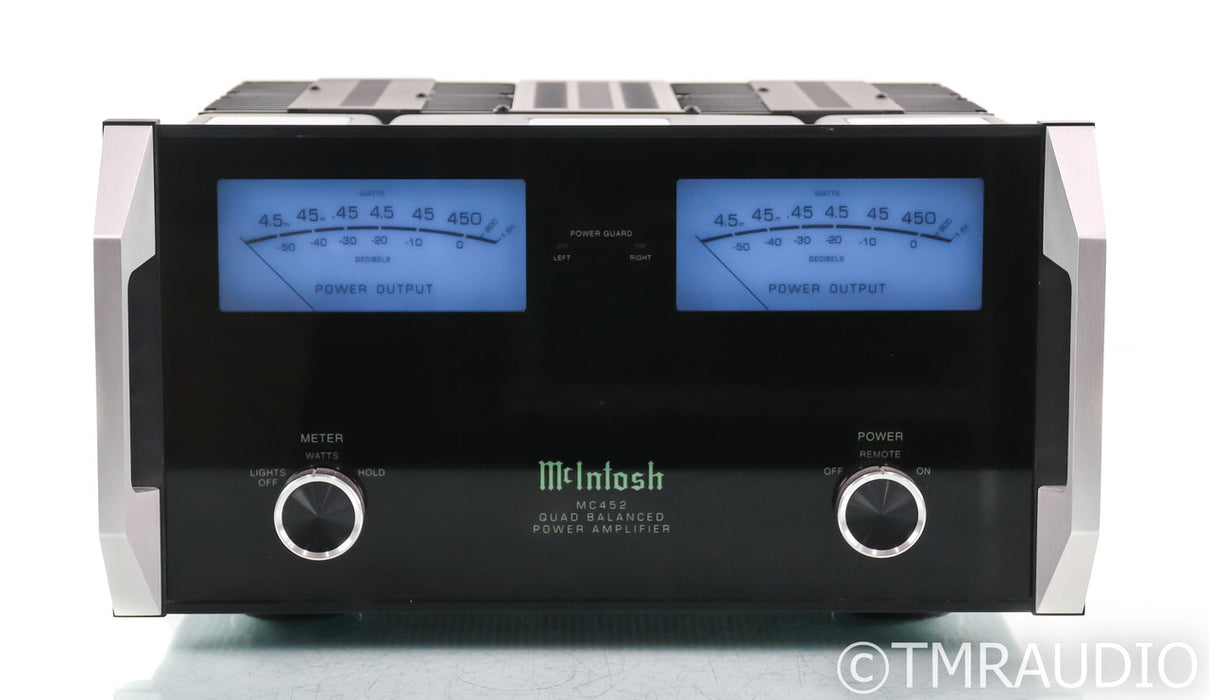McIntosh MC452 Stereo Quad Balanced Power Amplifier; MC-452