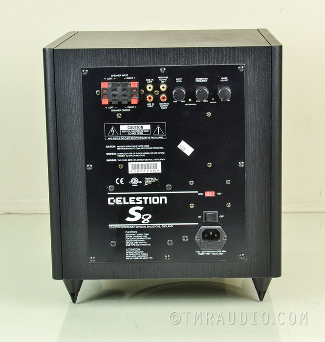 Celestion S8 8 inch Powered Compact Subwoofer