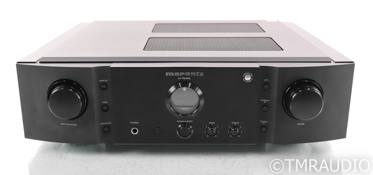 Marantz PM-KI Pearl Stereo Integrated Amplifier; PMKI; Remote; Black; MM Phono