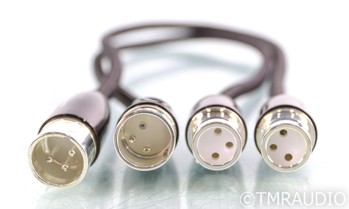 AudioQuest Mackenzie XLR Cables; 0.5m Pair Balanced Interconnencts