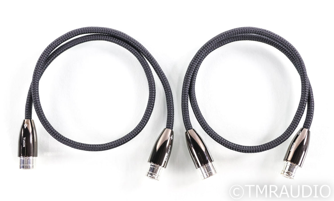 AudioQuest Yukon XLR Cables; 0.75m Pair Balanced Interconnects