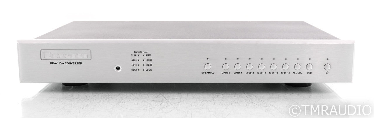 Bryston BDA-1 DAC; Silver; 17"; BDA1; Rev 3; D/A Converter (No Remote)