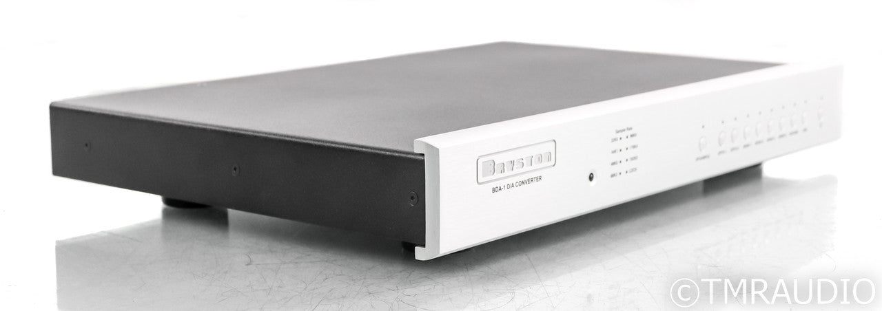 Bryston BDA-1 DAC; Silver; 17"; BDA1; Rev 3; D/A Converter (No Remote)