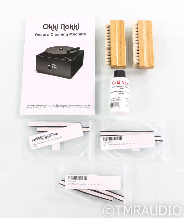 Okki Nokki RCM II Record Cleaner; Record Cleaning Machine 2; Black