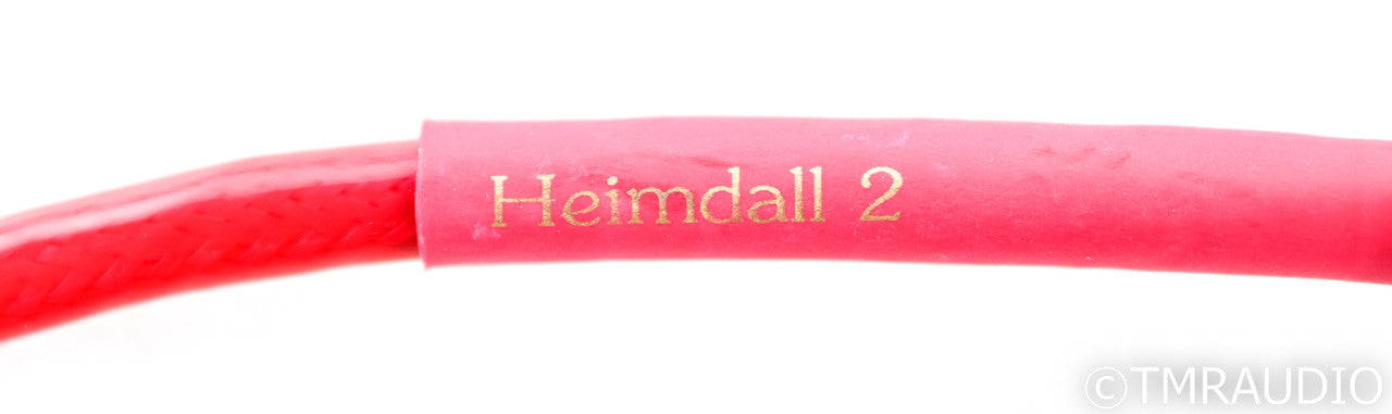 Nordost Heimdall 2 XLR Cables; 1m Pair Balanced Interconnects