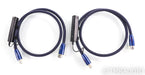 AudioQuest Water XLR Cables; 1m Pair Balanced Interconnects