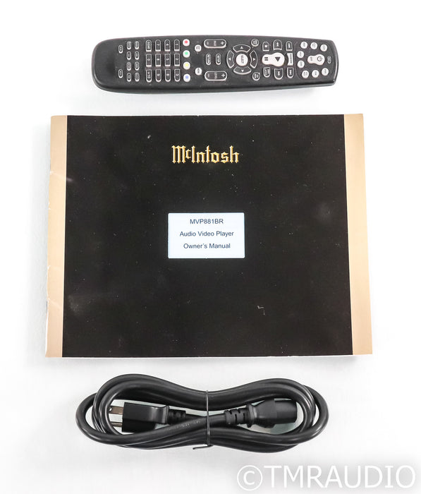McIntosh MVP881BR Universal Disc Player; MVP-881 BR; Remote