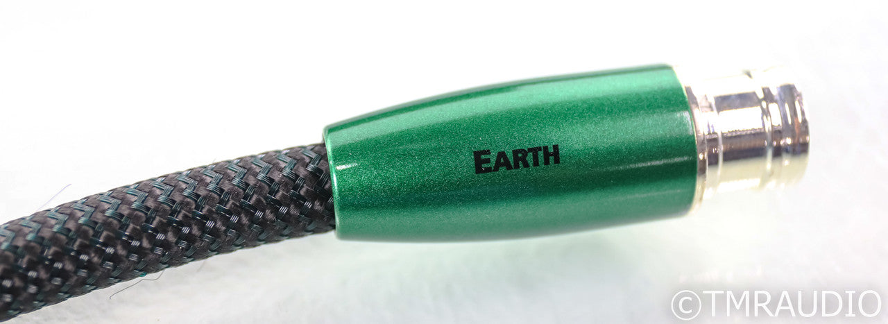AudioQuest Earth XLR Cables; 1m Pair Balanced Interconnects; 72v DBS
