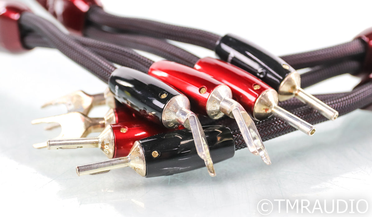 AudioQuest William Tell ZERO Speaker Cables; 10ft Pair; 72v DBS